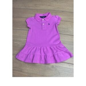 Ralph Lauren Vibrant Pink Polo Dress